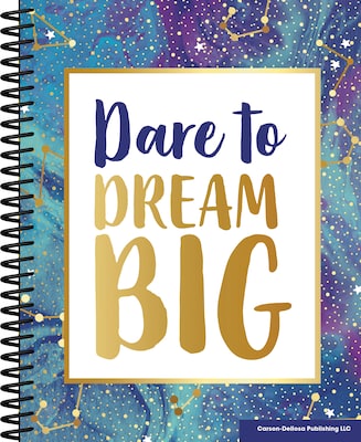 Galaxy Teacher Planner Plan Book, Dare to Dream Big, Paperback (105021)