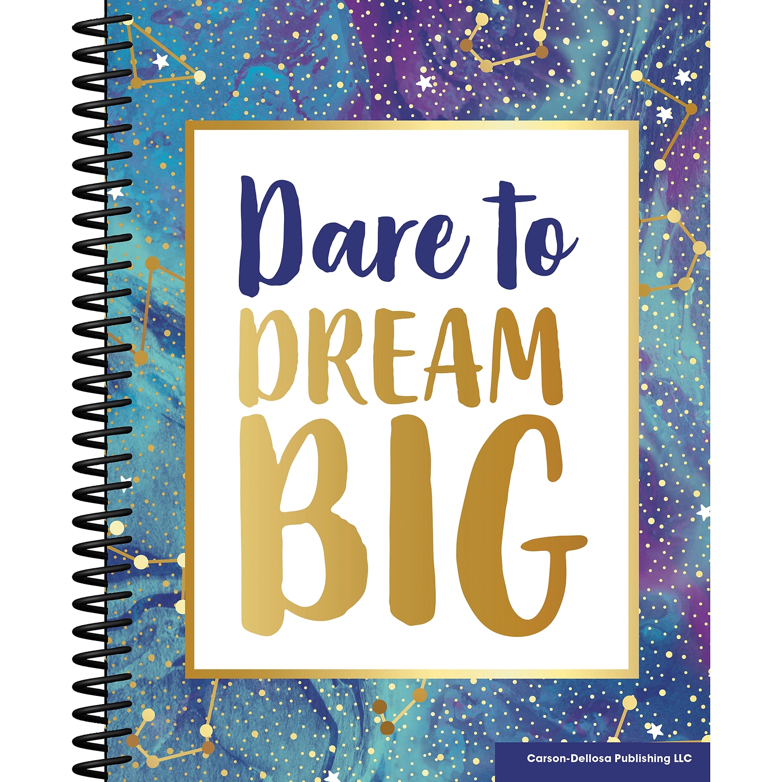 Galaxy Teacher Planner Plan Book, Dare to Dream Big, Paperback (105021)
