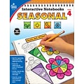 Carson-Dellosa Interactive Notebooks Seasonal, Grade 4 Paperback (105017)