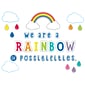 Schoolgirl Style Hello Sunshine We Are a Rainbow of Possibilities Bulletin Board Set (110416)
