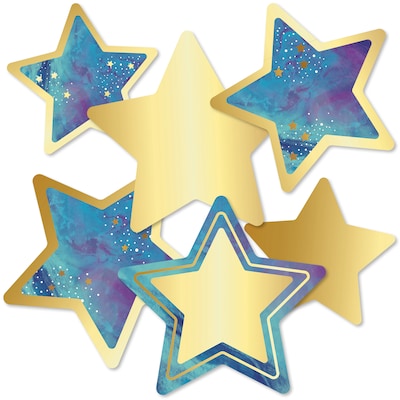 Carson-Dellosa Galaxy Stars Cut-Outs (120571)