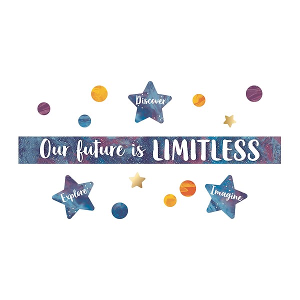 Carson-Dellosa Galaxy Our Future is Limitless Bulletin Board Set (110435)