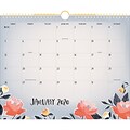 2020 One Canoe Two for AT-A-GLANCE 15 x 12 Twilight Floral Wall Calendar (W1250-707-20)