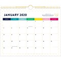 2020 AT-A-GLANCE 15 x 12 Monthly Wall Calendar, Emily Ley Simplified Gold Dot, Multicolor (EL300-707-20)
