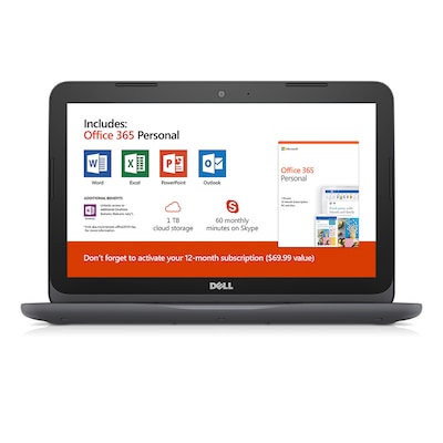 Dell 11.6 Inspiron 11 3000 Series Laptop (I3180A361GRY)