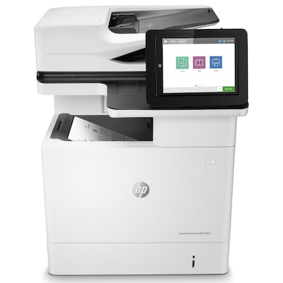 HP LaserJet Enterprise MFP M632h USB & Network Ready Black & White Laser Print-Scan-Copy Printer (J8J70A#BGJ)