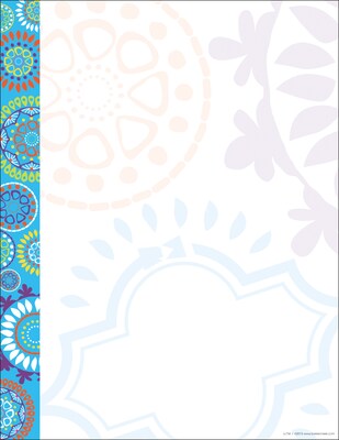 Barker Creek Moroccan File Folder Office Set, Assorted, 109/Set (BC6002)