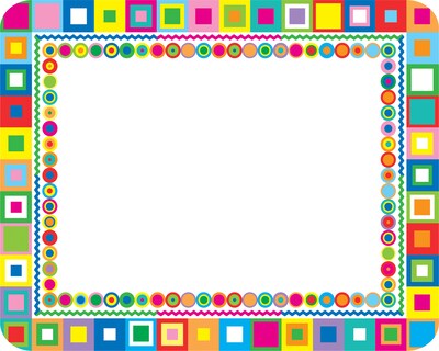 Barker Creek Self-adhesive Retro School Name Tags, 12 x 3.5, 81/Set (BC3972)
