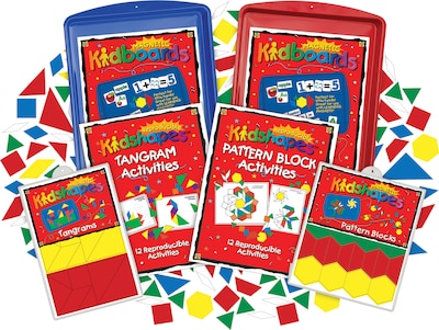 Barker Creek Learning Magnets Math Manipulatives Activity Kit, 154/Set (LM2340)