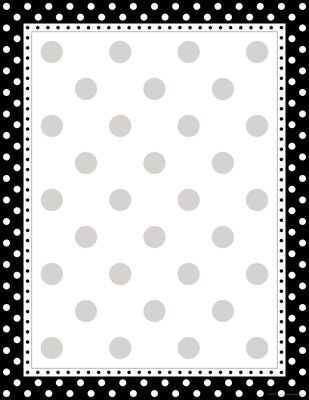 Barker Creek Dots Computer Paper (2 designs) — 100 Sheets/Set (BC3556)