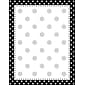 Barker Creek Dots Computer Paper (2 designs) — 100 Sheets/Set (BC3556)