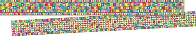 Barker Creek Just Groovy Border Set, 4 Designs, 48/Set (BC3532)