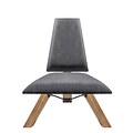 Adesso GR2100-10 34 Charcoal Grey Hahn Chair