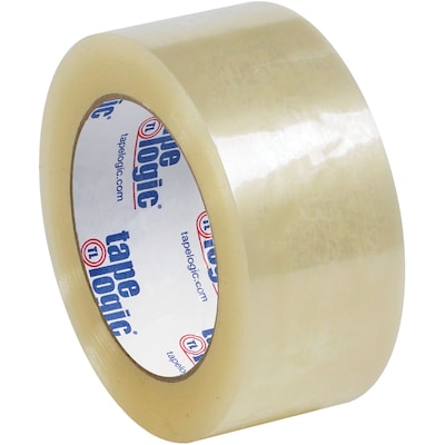 Tape Logic #122 Quiet Carton Sealing Tape, 2.0 Mil, 2 x 110 yds., Clear, 6/Carton (T9021226PK)