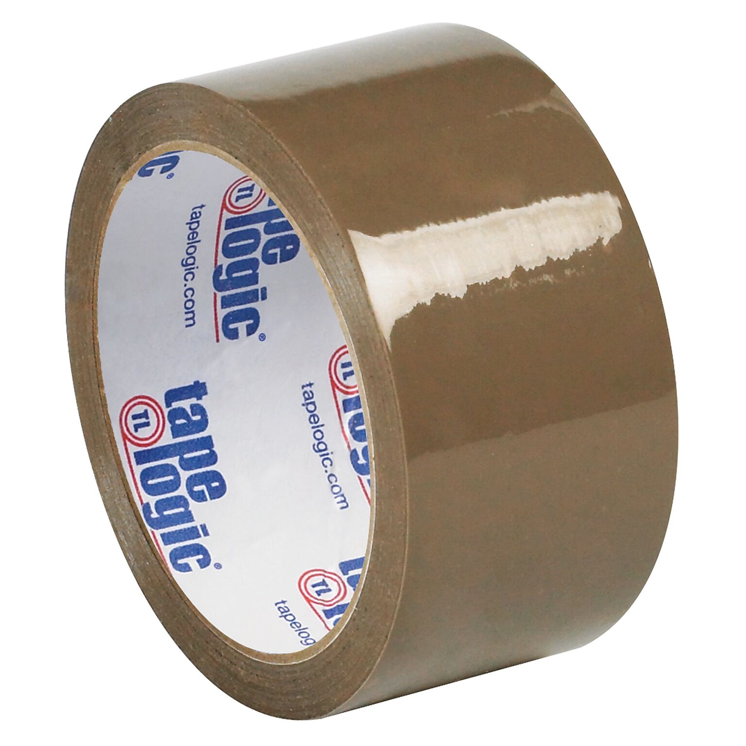 Tape Logic #50 Natural Rubber Carton Sealing Tape, 1.9 Mil, 2 x 55 yds., Tan, 6/Carton (T90150T6PK)