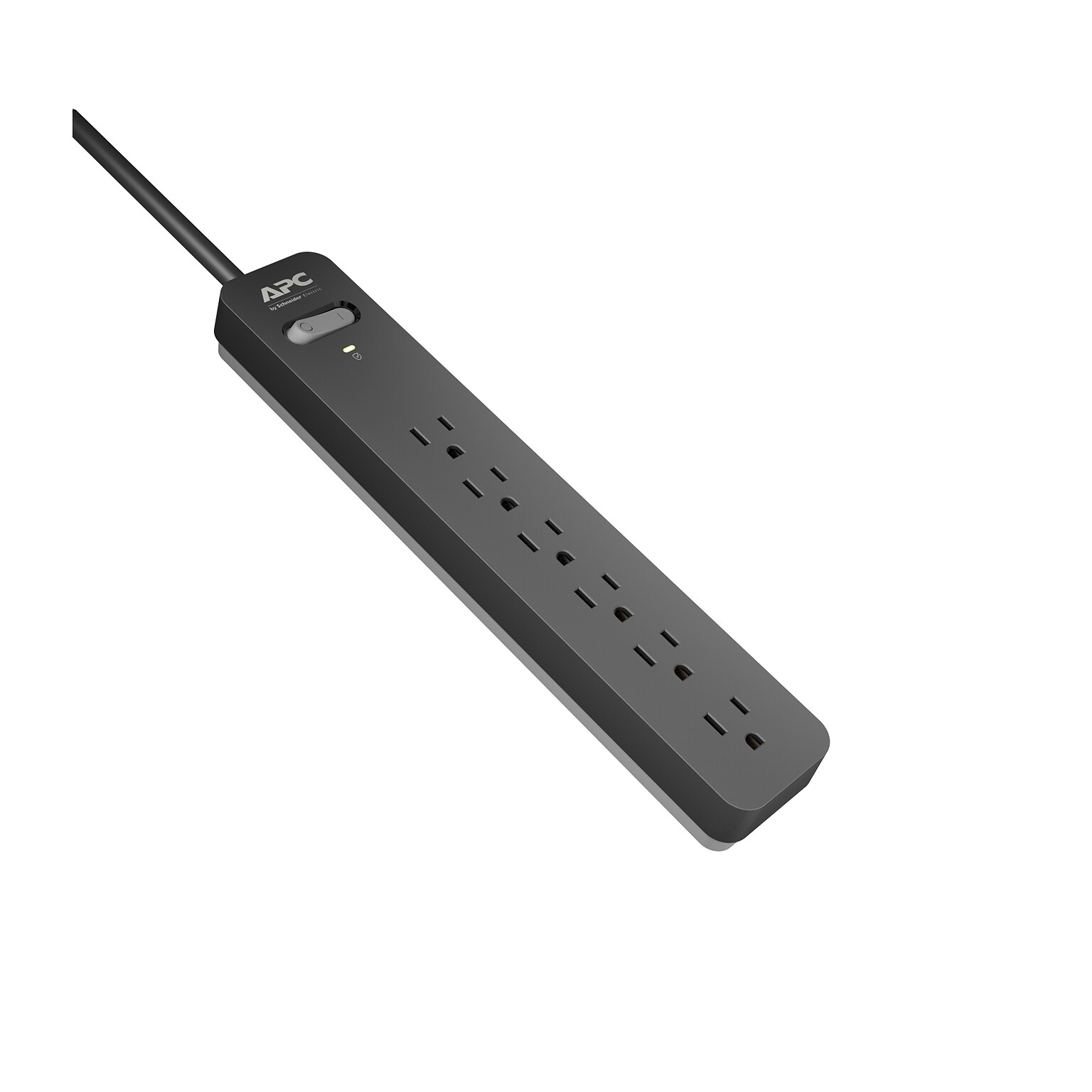 APC Essential SurgeArrest 6 Outlet Home/Office, 15 Cord, 1080 Joules (PE615)