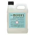 Mrs Meyers Clean Day Liquid Hand Soap Refill, Basil Scent, 33 oz (651349)