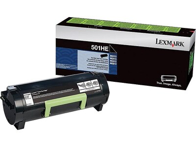 Lexmark 501H Black High Yield Toner Cartridge (50F1H0E)