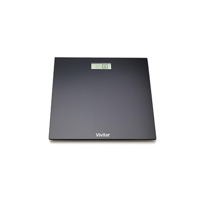 Vivitar BodyPro PS-V130 Bathroom Scale, Black, 330 Lbs. Capacity