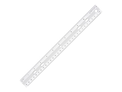 Sparco 12 Imperial/Metric Standard Ruler (01488)