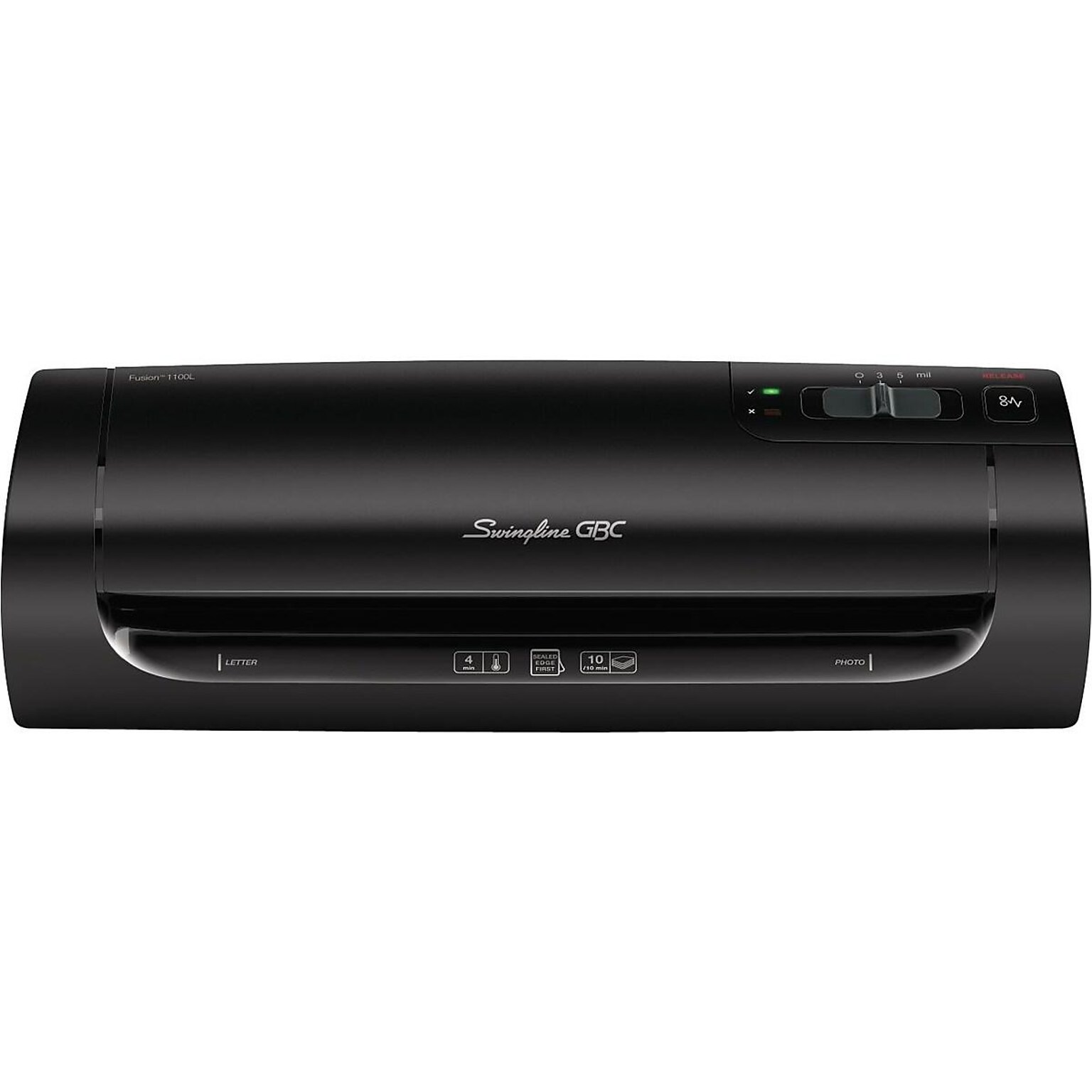 Swingline GBC Fusion 1100L Thermal & Cold Laminator, 9" Width, Black