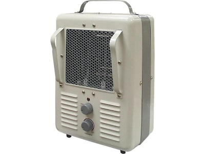 TPI 188 TASA 1500 Watt Fan-Forced Portable Heater, Gray (08004102)