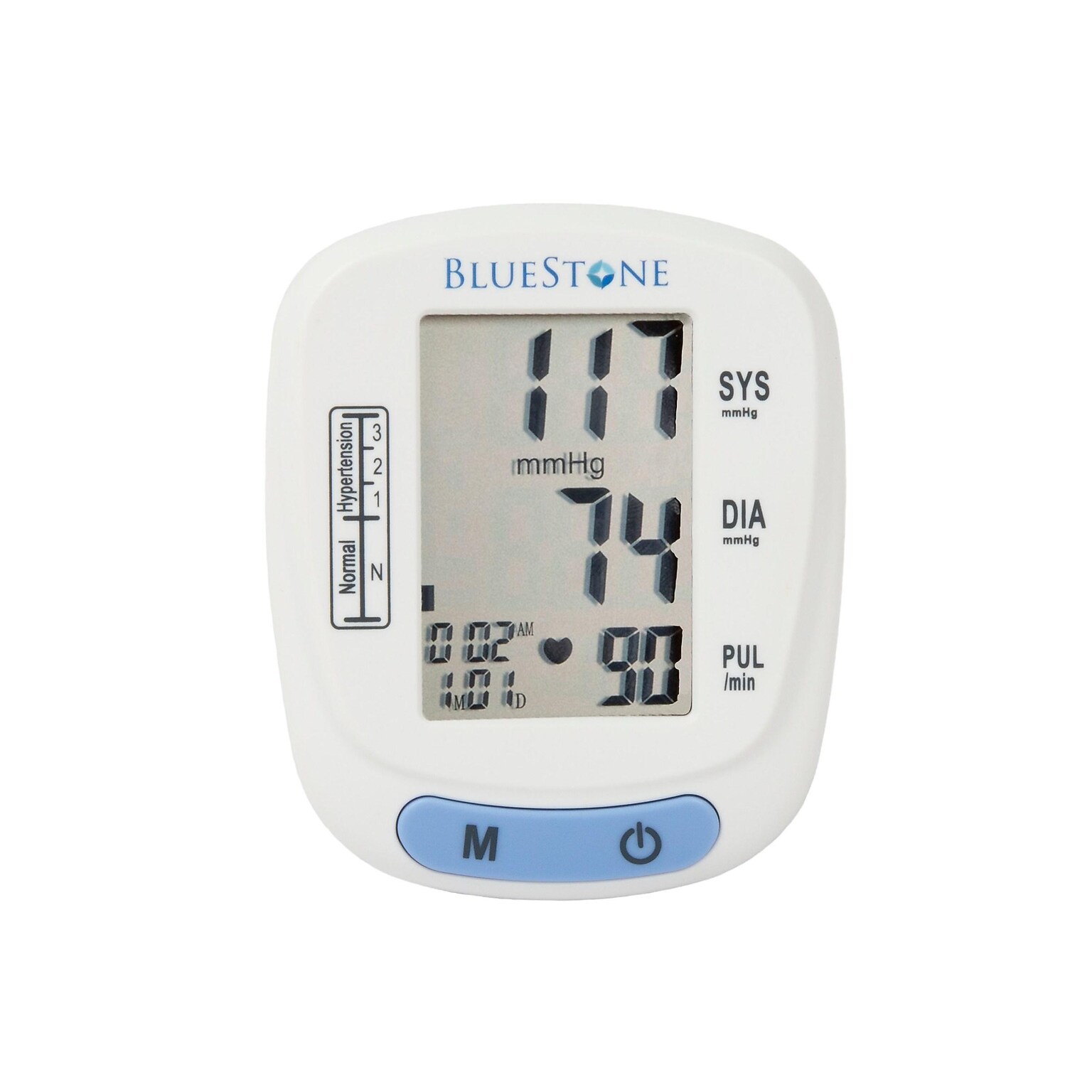 Bluestone Digital Wrist Blood Pressure Monitor, Adult (80-5103)