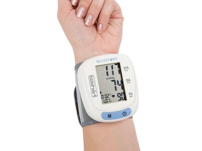 Bluestone Digital Wrist Blood Pressure Monitor, Adult (80-5103)