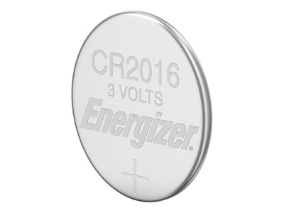 Energizer Lithium Batteries, CR2016, 2/Pack (2016BP-2)