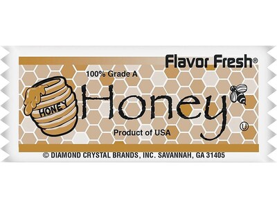 Diamond Crystal Flavor Fresh Honey 0.32 Oz. 200/Carton (MKL79001)