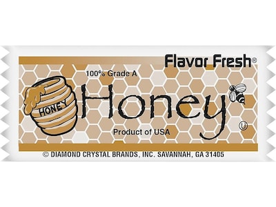 Diamond Crystal Flavor Fresh Honey 0.32 Oz. 200/Carton (MKL79001)