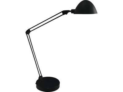 Ledu Flex-Reach LED Desk Lamp, 24H, Black