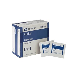 Curity 1.5 x 1 Alcohol Pads, 200/Box (KAPP019750)