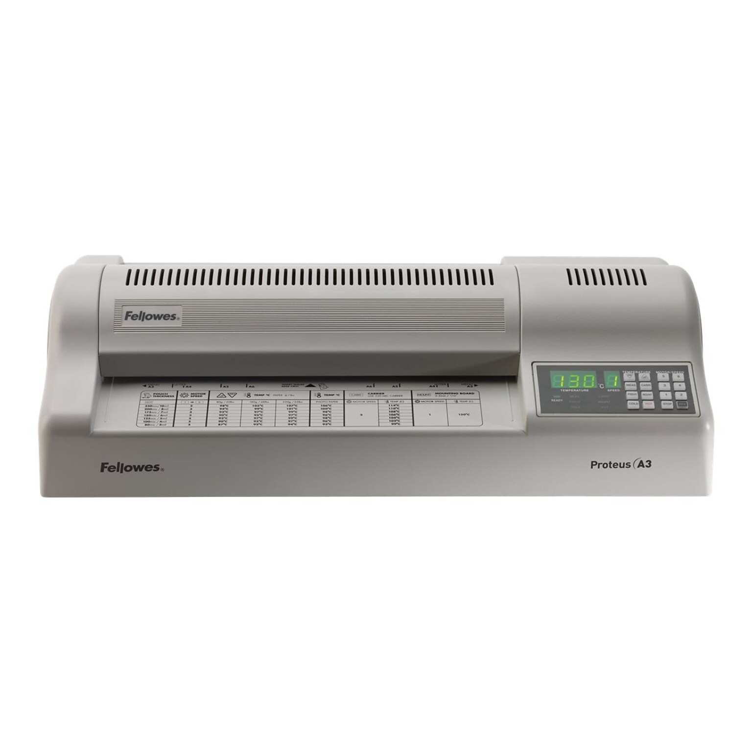 Fellowes Proteus 125 Thermal & Cold Laminator, 12.5 Width, Putty (5709501)