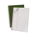 Ampad Gold Fibre Project Planner, 7.25 x 9.5, Cornell Ruled, 84 Sheets, Green (20-816)