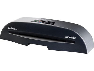 Fellowes Callisto 95 Thermal & Cold Laminator, 9.5" Width, Silver/Black (5728401)