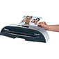 Fellowes Callisto 95 Thermal & Cold Laminator, 9.5" Width, Silver/Black (5728401)