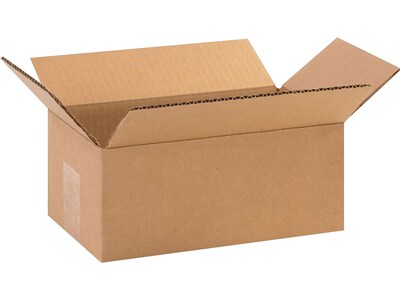 Coastwide Professional™ 10 x 6 x 4, 32 ECT, Shipping Boxes, 25/Bundle (CW57262)