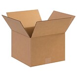 Cardboard Corrugated Boxes 12  x 8  x 5  200#//ECT-32 Pkg Qty 25