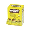 Bayer 325 mg Aspirin Tablets, 2 Tablets/Packet, 50 Packets/Box (7533-50X12-SBA)