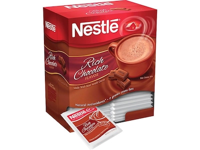 Nestle Rich Chocolate Hot Cocoa, 0.71 oz., 50/Box (NES12032)