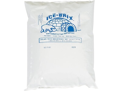 Ice-Brix Cold Pack, 8 oz., 6 x 4, 36/Carton (IB8BPD)