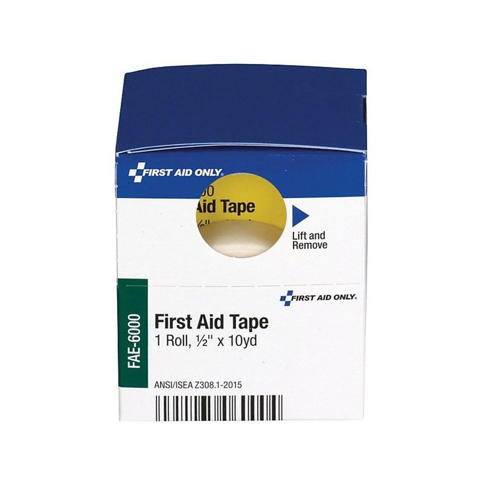 First Aid Only Refill First Aid Tape, 1/2 x 10 Yards, White (FAE-6000)