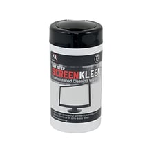Read Right ScreenKleen Wipes, 75/Canister (RR1409)