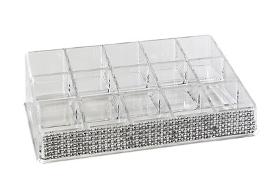 Laura Ashley Cosmetic and Jewelry Holder, 15 Section (LA-96721)