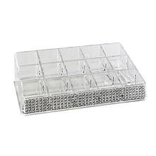 Laura Ashley Cosmetic and Jewelry Holder, 15 Section (LA-96721)