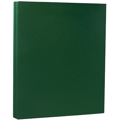 JAM Paper Jam Paper Matte-Card tock, 8.5 X 11, 130Lb Dark Green