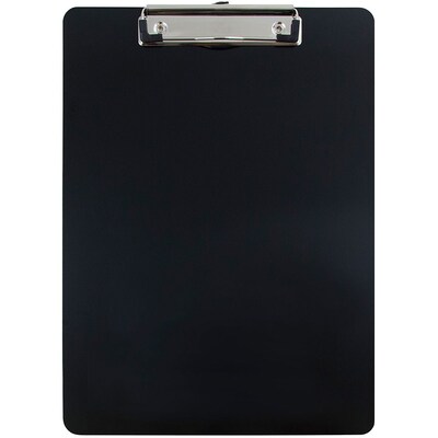 JAM Paper® Aluminum Clipboard, 9 x 13, Black, Sold Individually (331ALCbl)