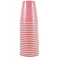 JAM Paper® Bulk Plastic Party Cups, 12 oz, Baby Pink, 200 Glasses/Box (2255520705b)