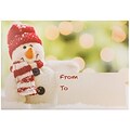 JAM Paper® Holiday Bubble Padded Mailers, Small, 6 x 10, Festive Snowman Design, 6/Pack (526SSDE535S)